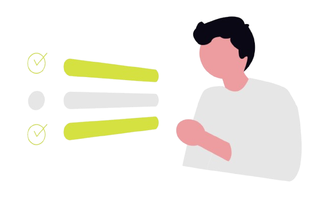 Sustainable lifestyle illustration