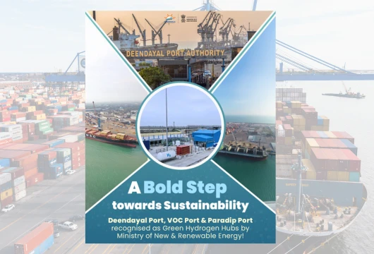 India Declares Three Major Ports as Green Hydrogen Hubs